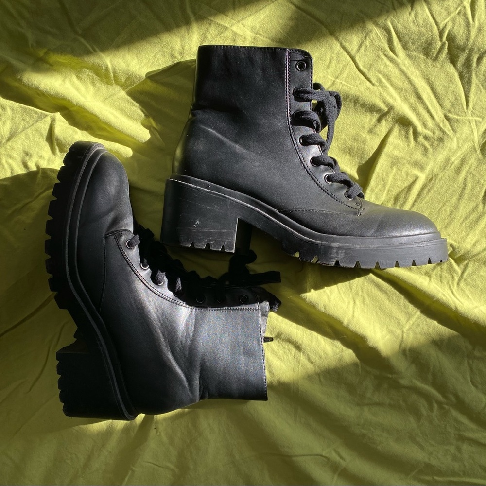 Black boots